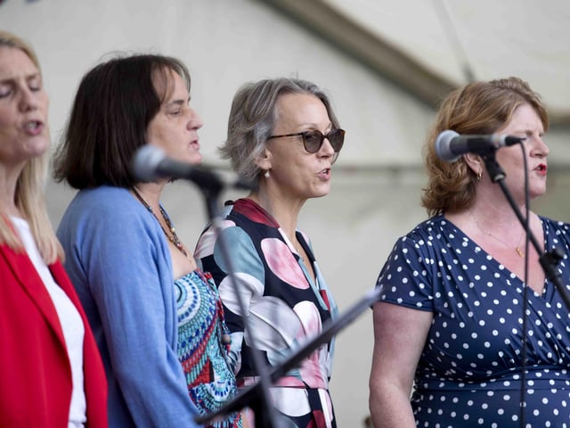 Although it is a music festival run with and for disabled individuals, it was open for all to enjoy.