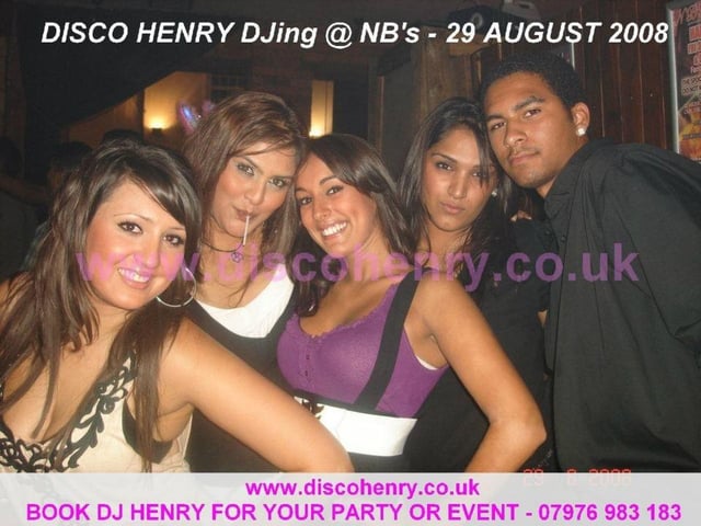 Nostalgic pictures from a night out in town