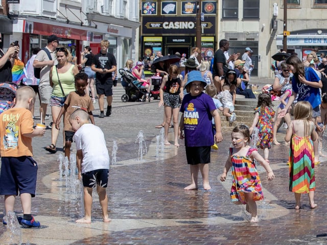 The event took place in Northampton town centre on Saturday July 12 and crowds flocked to join in the celebrations.