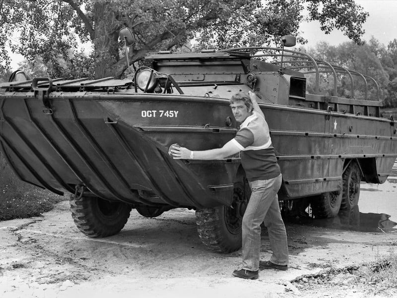 WIcksteed Park Army 'Duck' 1983