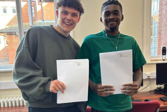 Cruz Curtis and Antonio Pusey