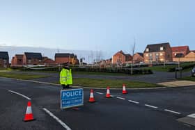 The incident is believed to have happened around this park on the new estate in Barton Seagrave. Image: Submitted