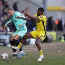 Action from Saturday's game between Burton and Northampton