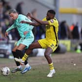 Action from Saturday's game between Burton and Northampton