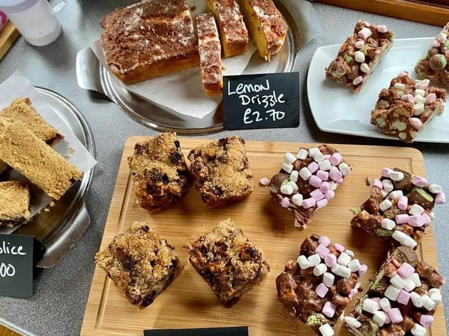 The cafe is open for four days a week, Thursday through Sunday, between 9am and 2pm.