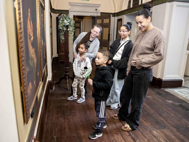 Families enjoyed new installations and activities such as a disco room and story time.