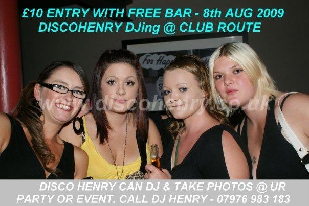 Nostalgic pictures from a night out at Route 69 in town