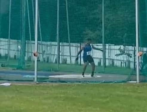 Rugby and Northampton Athletics Discus sensation Moyo Stumpenhusen
