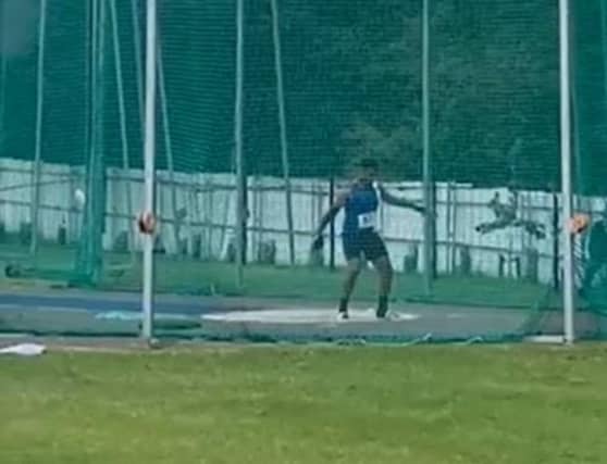 Rugby and Northampton Athletics Discus sensation Moyo Stumpenhusen