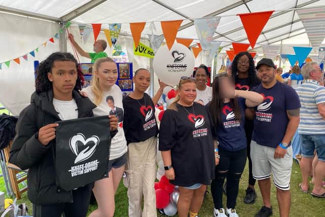 Knife Crime Victim Support (KCVS) most recently held a stall at the Balloon Festival, where they advised, shared and helped the community in any way they could.