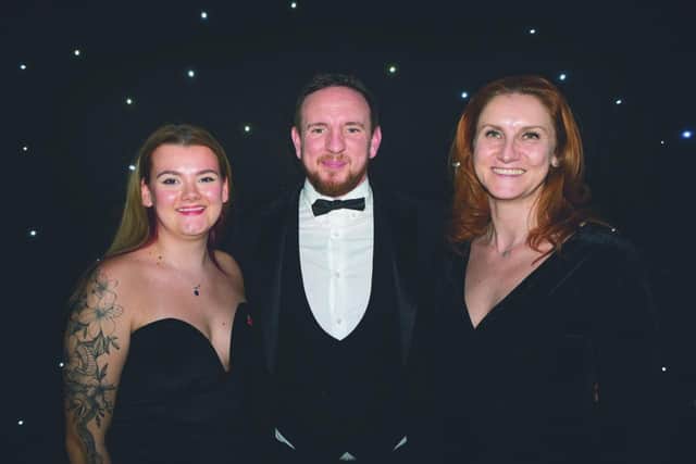 Loren with J Sweeney Accountants Partner James Skinner and Associate Tina Nedelcu