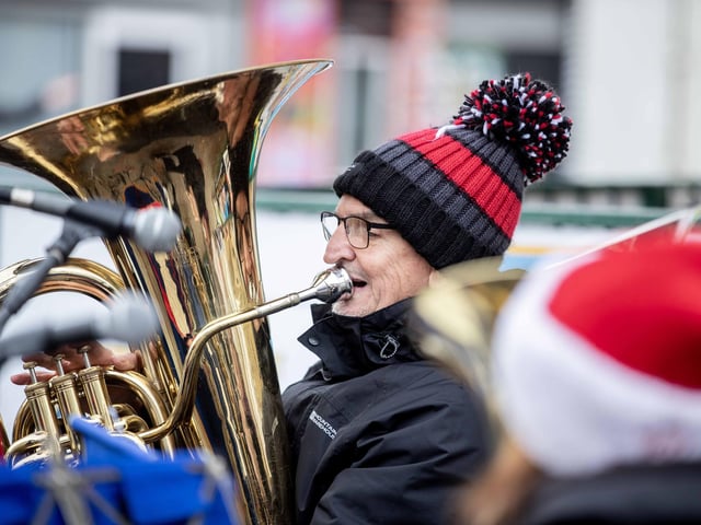 The last of 2024's festivities on the newly refurbished Market Square took place on Saturday December 21, in the form of Christmas carols.