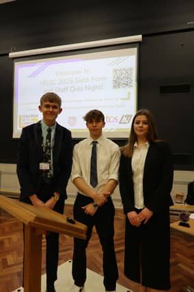 Brandon Saul, Will Parsons, Tilly Kinchin - Quiz Night Hosts