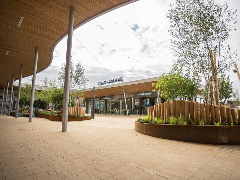 Garden Square is one of the latest additions to Rushden Lakes