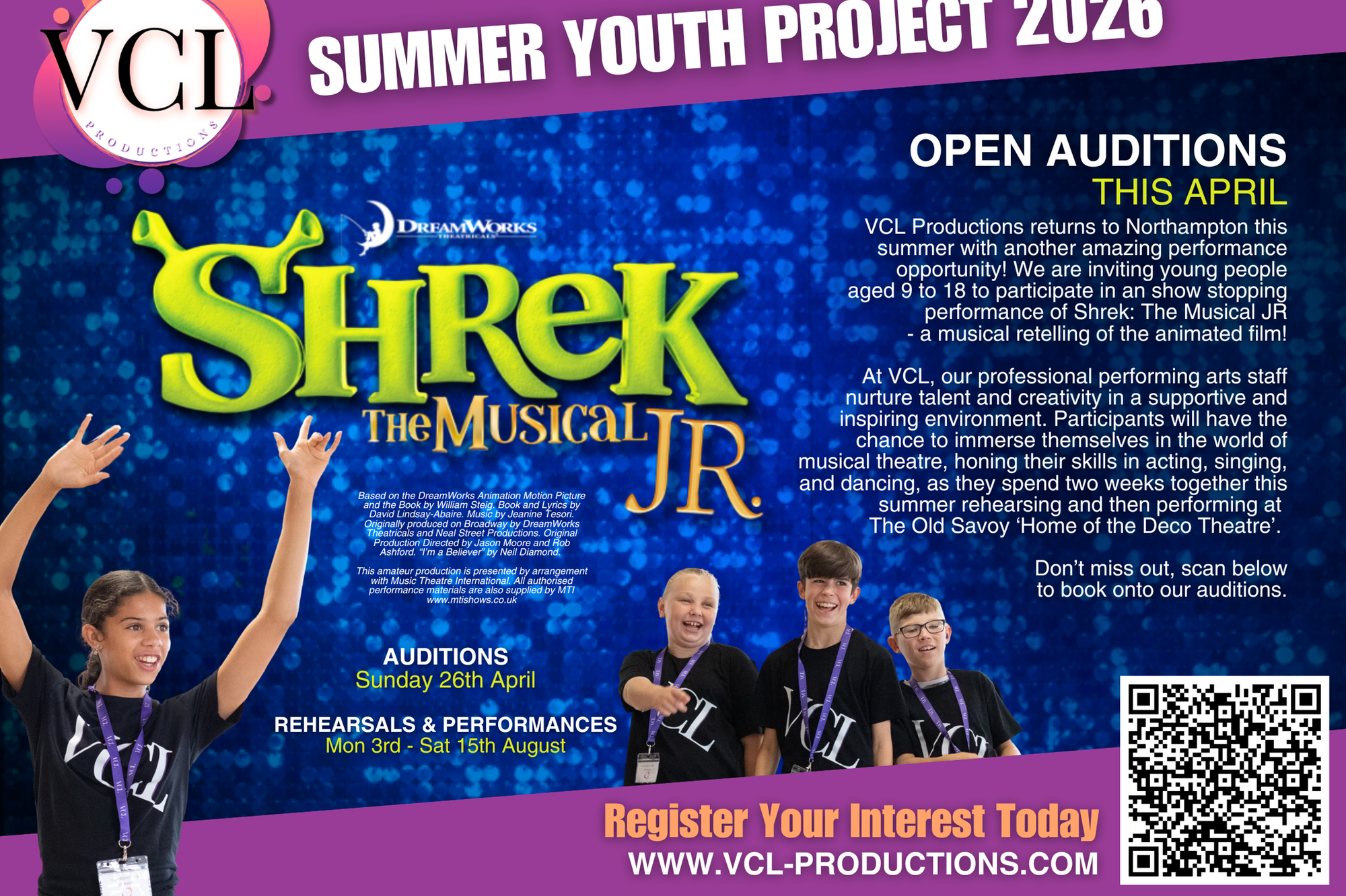 Audition Poster