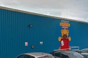 Berzerk soft play at Trilogy Active Ltd on Clayfield Close, Moulton Park. The business received a food hygiene rating of 0 out of 5 following an inspection on April 15, 2026, meaning "urgent improvement necessary".