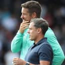 Paul Hurst and assistant Chris Doig will be in charge of Shrewsbury Town for the trip to Northampton on Saturday (Picture: Pete Norton/Getty Images)