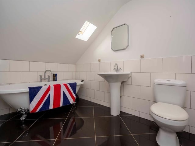 The detached family home is in a "sought after" location.