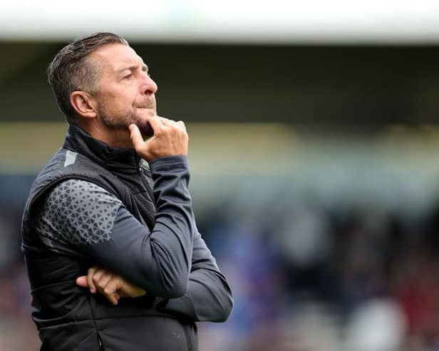 Jon Brady looks on during the pre season friendly match between Northampton Town and Leicester City at Sixfields. Picture: David Rogers/Getty Images