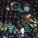 Courtney Lawes produced a towering performance (photo by Marc Atkins/Getty Images)