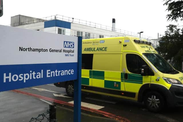NHS England data showed nearly a quarter of Northampton General Hospital beds were occupied by patients who could be discharged at the end of August