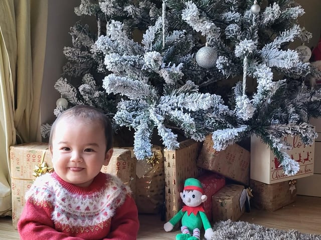 10-month-old Arlo.