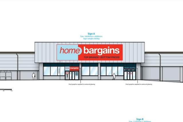 Here's an artist's impression of what the store could look like if approved by WNC