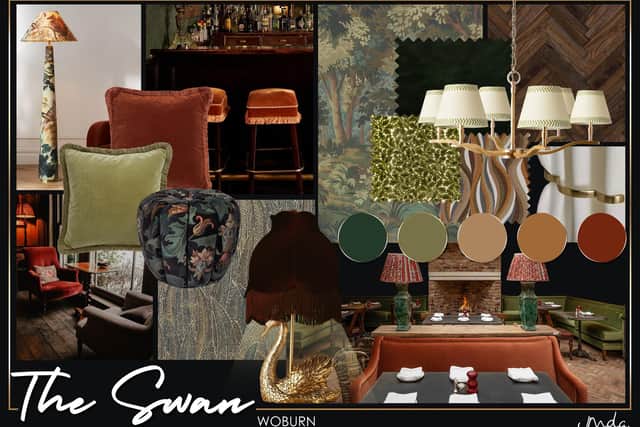 The Swan Internal Mood Board