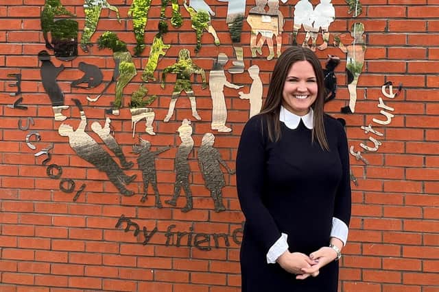 New headteacher Kathryn Pennington.