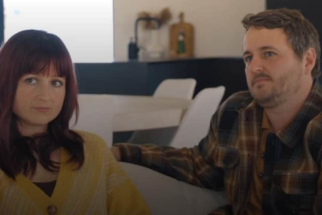 Adam and Tassy have been working on the build since 2019. Credit: Channel 4.