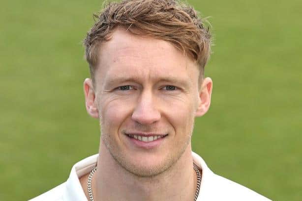George Bartlett has been in and around the Northants camp since last November