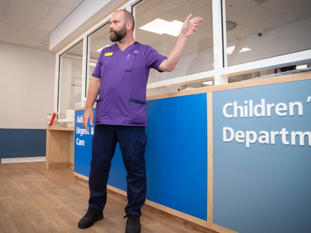 The new £15.75 million Urgent Treatment Centre has been completed at Northampton General Hospital