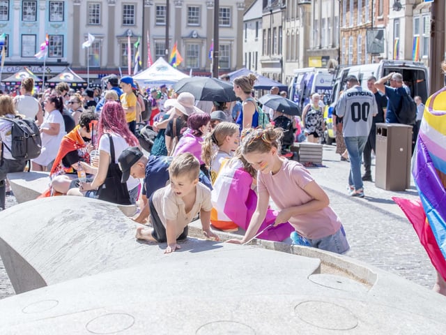 The event took place in Northampton town centre on Saturday July 12 and crowds flocked to join in the celebrations.