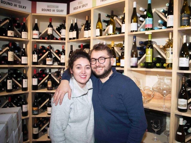 The flagship French wine and beer shop in St Giles Square opened in January.