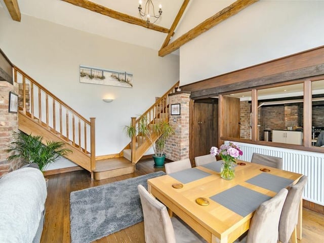 The stunning house in Puddledock is on the market for offers over £975,000.