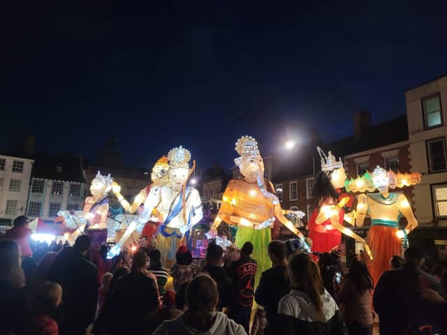 Northampton Diwali parade 