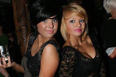 Nostalgic pictures from a night out in town