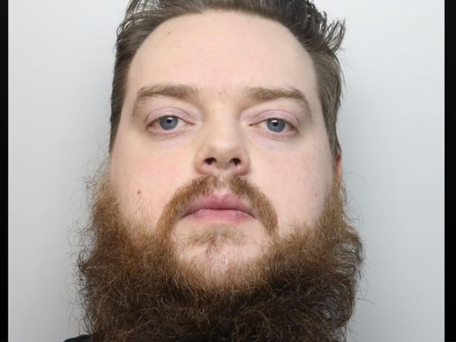 The registered sex offender was found to be using an illicit tablet to store and view indecent images of children after police raided his Wellingborough home following a tip off.
Miyamoto-Masamune also had a stash of offensive weapons hidden — including eight samurai swords and a scythe — in a ‘private place’. The 33-year-old, who changed his name from Toby Lawrence in 2013. He was sentenced to a total of 18 months.