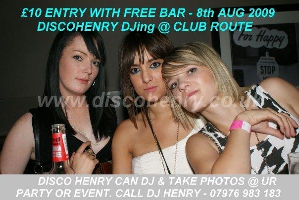 Nostalgic pictures from a night out at Route 69 in town