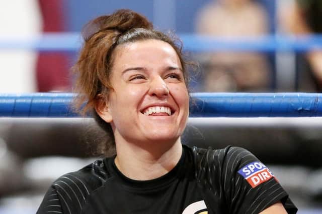 Northampton's Chantelle Cameron is in relaxed mood ahead of her big fight on Saturday