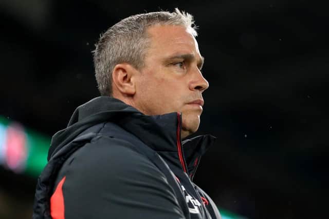 Huddersfield Town boss Michael Duff
