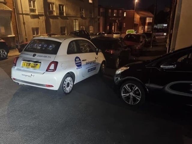'Omg she is at it again. Have lost count how many times this woman's car is on here.'
