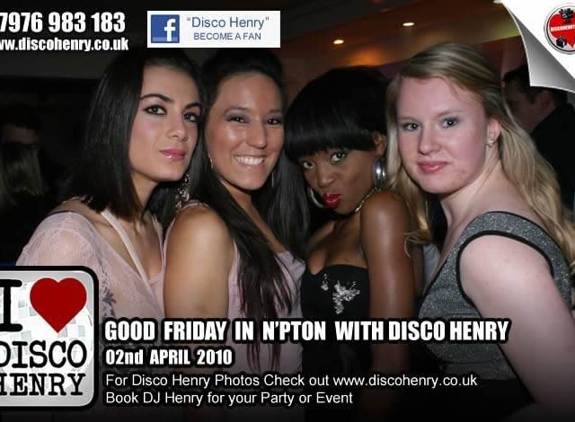 Nostalgic pictures from a Good Friday night out in town