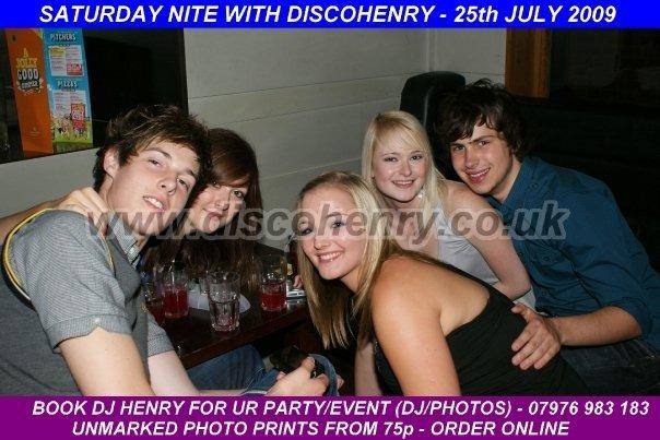 Nostalgic pictures from a night out on the town 15 years ago