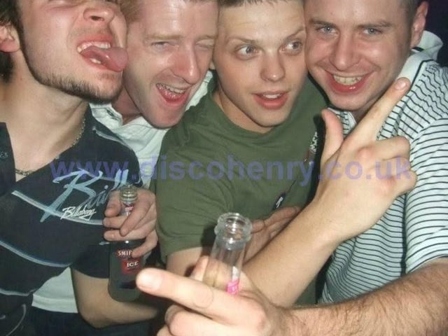 Nostalgic photos from a night out in town 18 years ago