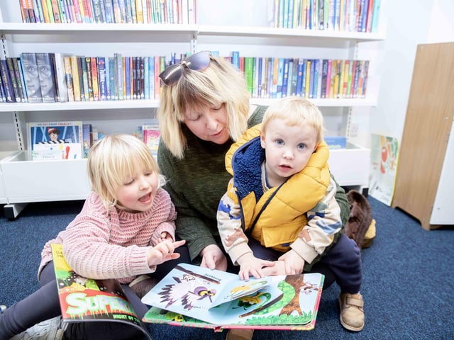 The community library in Welford Road held a grand opening event on Saturday March 29, which more than 1,000 people attended.