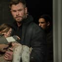 Chris Hemsworth as Tyler Rake, a man with almost zero no-claims bonus, in Extraction 2 (photo: Netflix/Jasin Boland PA)
