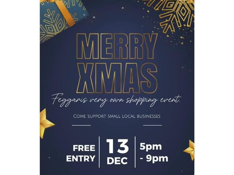 Feggari's is hosting a shopping event at Nene Hall in Daventry on Friday December 13 from 5pm to 9pm. 12 individual businesses are already confirmed, including crafts, hair accessories, candles, personalised items and more. The event is free and there will be milled wine and Christmas treats available. There are also a few stallholder spaces left - email feggaribyvic@outlook.com for more information.