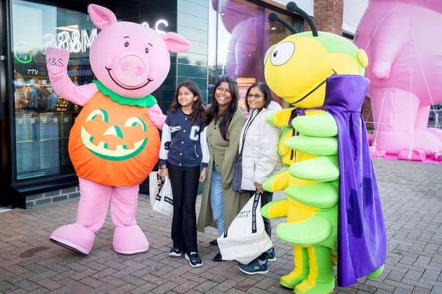 Chronicle & Echo photographer Kirsty Edmonds captures dozens of shoppers queuing outside the new M&S Foodhall at Riverside Retail Park, Northampton, as it opened at 8am on Wednesday, October 21.
