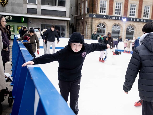Families enjoyed ice skating, curling and more on Saturday January 18, 2025.